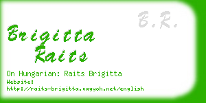 brigitta raits business card